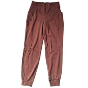 Fabletics Chocolate Brown Cargo Athletic Jogger Pants Womens Size XS Gorpcore